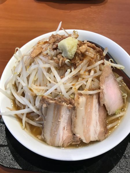 「特もやしラーメン➕麺固め」@麺や うから家からの写真