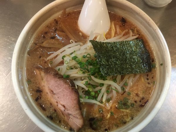 「味噌らーめん650円」@柳麺 はな火屋の写真