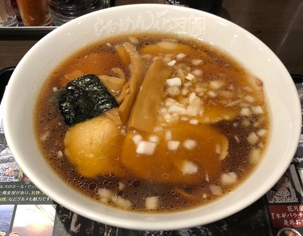 「八王子みんみんチャーシューメン（固め￥850）」@らあめん花月嵐 神田店の写真