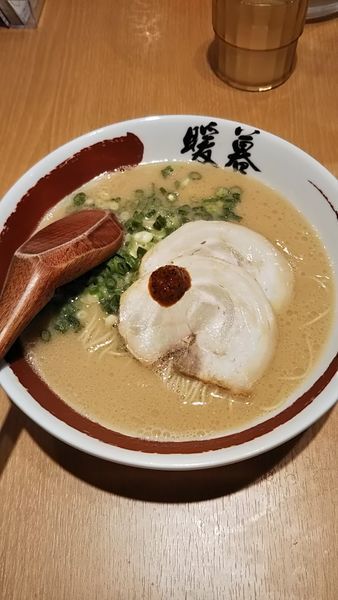 「30・6・14 特製ラーメン（750円）一口餃子四個サービス」@ラーメン 暖暮 町田店の写真