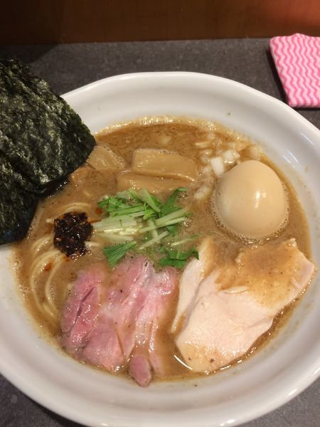 「特製豚骨魚介RAMEN1000円」@RAMEN 火影 produced by 麺処ほん田の写真