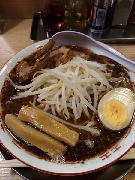 「(限定)大井町ネオン街ブルース」@煮干そば 流。の写真