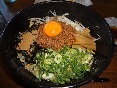 「まぜそば」@麺工房 いなせの写真