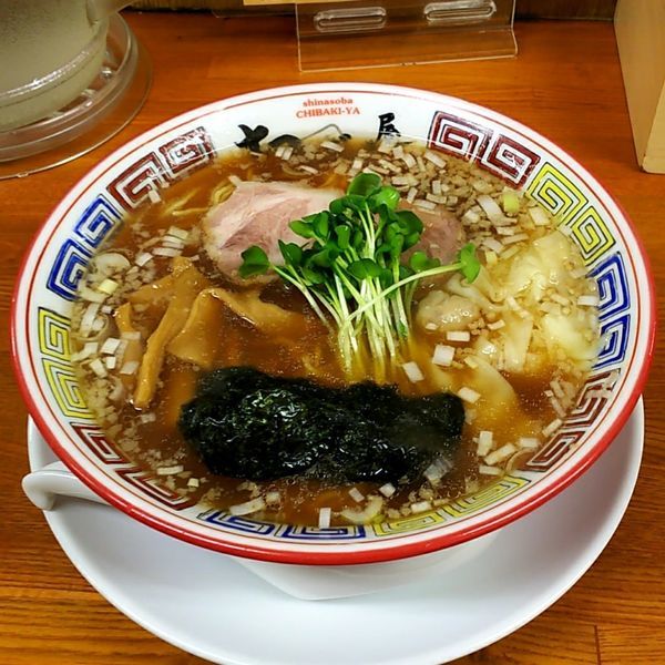 「ワンタンそば(醤油)」@ちばき屋 葛西店の写真