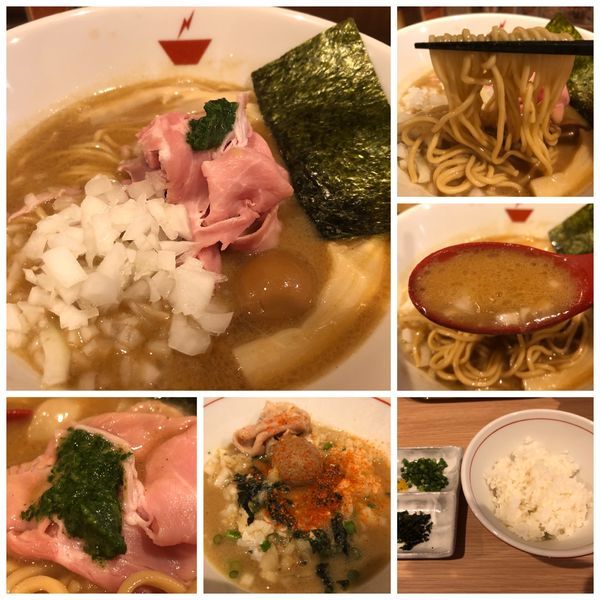 「蟹そば＋雑炊セット 980円」@crab台風。の写真