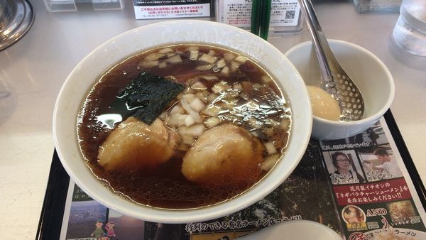 「【期間限定】八王子みんみんラーメン」@らあめん花月嵐 西原町店の写真