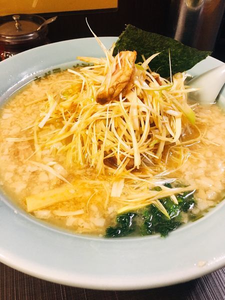「ネギラーメン中盛 ネギ増し」@ラーメンショップ椿 ひたちなか店の写真