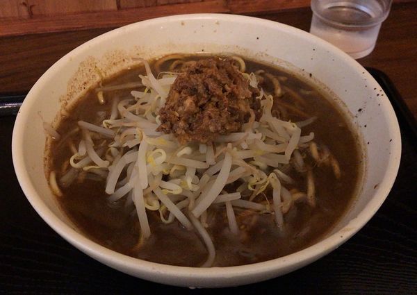 「濃厚黒味噌麺(790円)」@丹行味素 北新横浜本店の写真