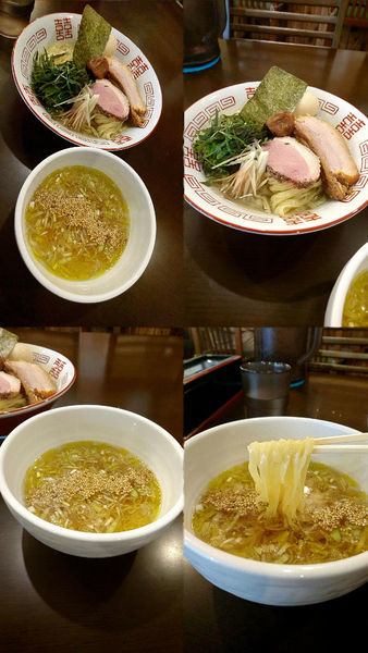 「数量限定『昆布水 鴨ざる中華+特製(￥850+200)』」@中華そば 独歩の写真