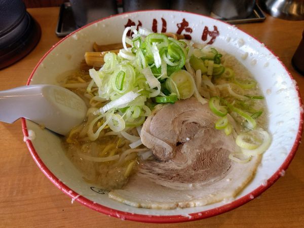 「ラーメン脂多め固め」@こってりらーめん なりたけ 幕張店の写真