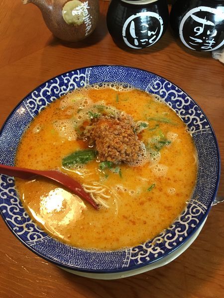 「とんこつ担々麺 830円」@博多ラーメン鶴亀堂 太田新井町店の写真