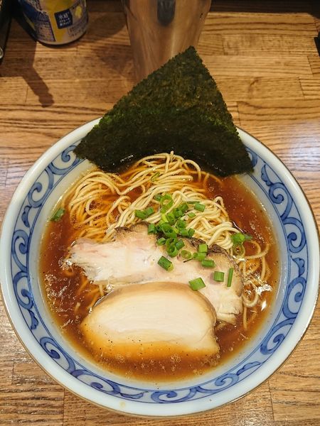 「錦爽鶏の中華ソバ 醤油【限定】」@らー麺屋 バリバリジョニーの写真