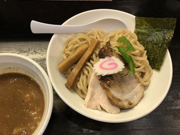 「濃厚煮干しつけ麺」@つけ麺 弐☆゛屋の写真