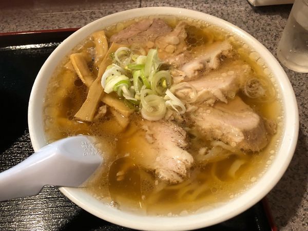 「D set  +チャーシュー」@佐野青竹手打ちラーメン 大和の写真