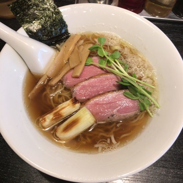 「鴨がネギしょってカモーン 900円」@上気元 いただきの写真