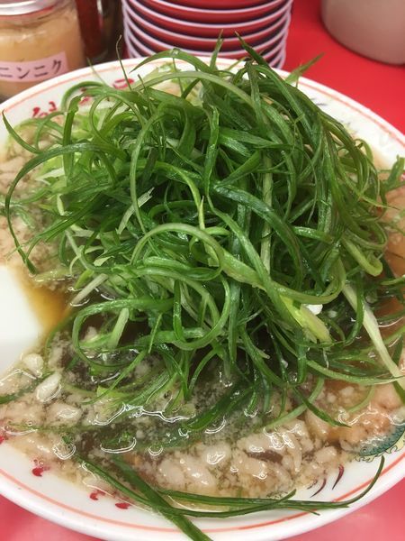 「九条ネギラーメン」@ラーメン魁力屋 五反田店の写真