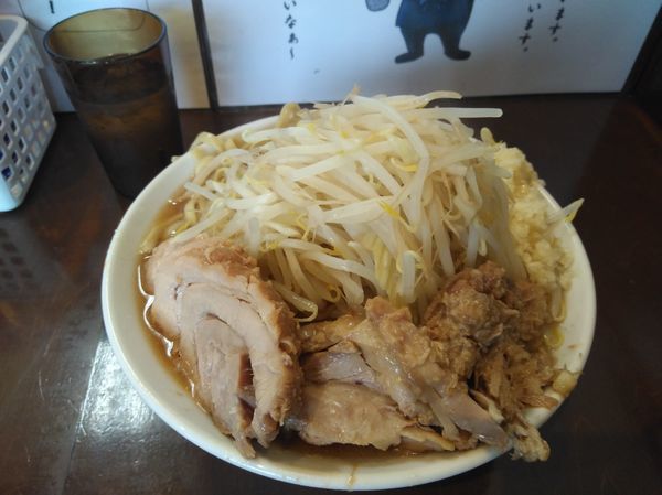 「小ラーメン　ニンニク」@麺屋 歩夢の写真