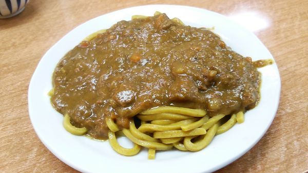 「カレー皿うどん」@力餅食堂 中崎店の写真