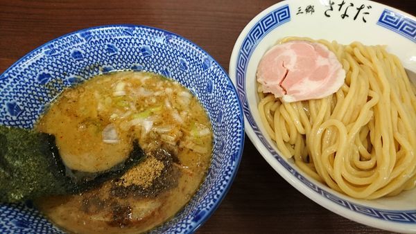 「つけめん＋替えあつ」@つけめん さなだの写真