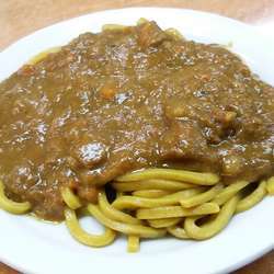カレー皿うどん