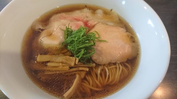 「醤油Soba」@麺バル HACHIKINの写真