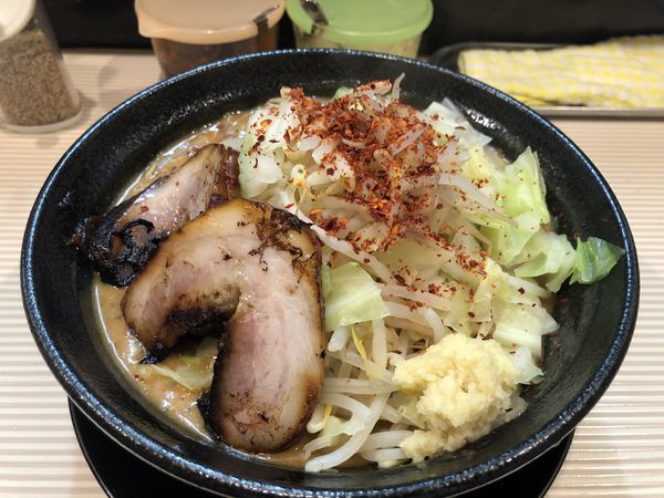 「たんたん６号（野菜マシ）」@ラーメン ポール亭の写真