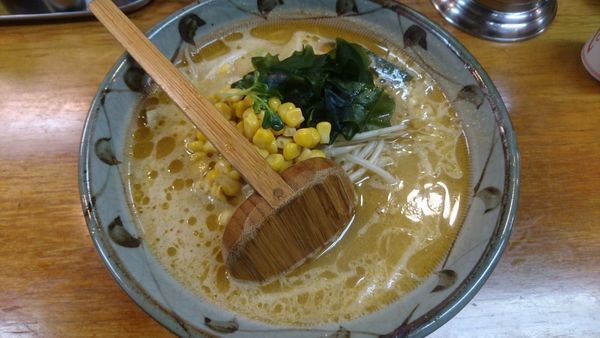 「味噌ラーメン(ごま油)」@味噌一 高円寺店の写真