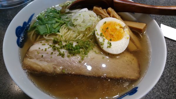 「和風柚子柳麺」@麺屋ひょっとこ 銀座店の写真
