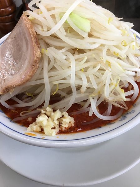 「赤いラーメン」@ラーメン大 我孫子店の写真