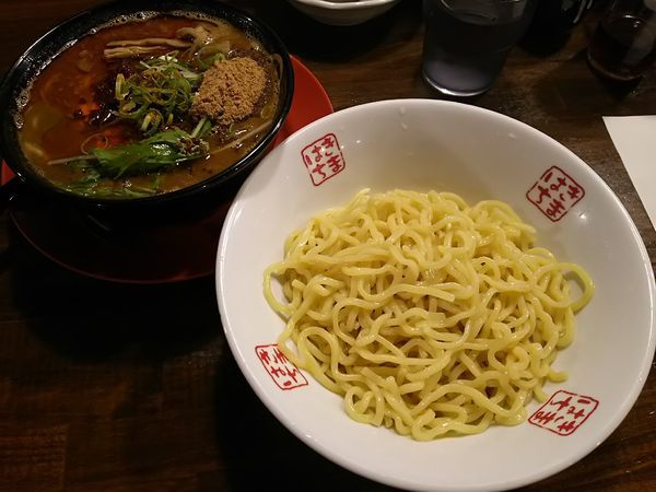 「【限定】カレーつけ麺　並（１．５玉）」@きまぐれ八兵衛 安曇野本店の写真