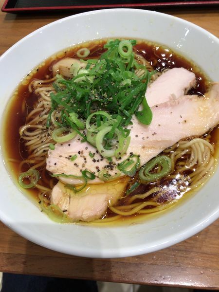 「中華そば大盛り（900円）」@頑者 illmaticの写真