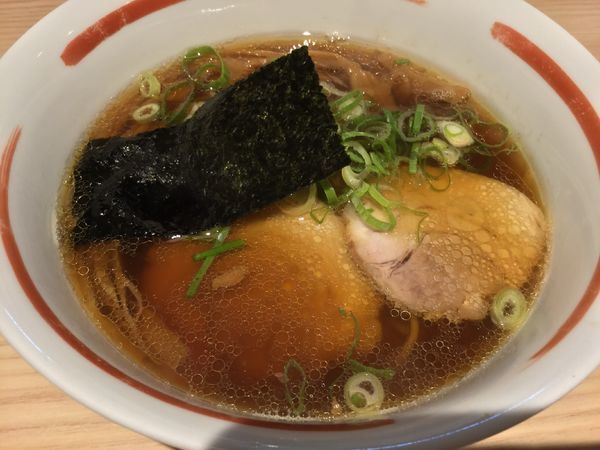 「醤油らぁ麺＋チャーシューごはん ¥1,060」@支那そばや 知立の写真