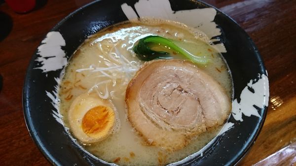 「久々らーめん￥690」@こくまろ鶏らーめん 久久の写真