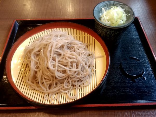 「もりそば(並盛)360円」@そば忠 桐生50号店の写真