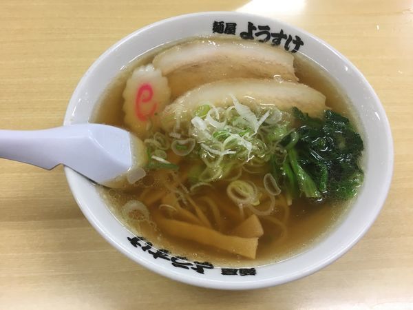 「半ラーメン」@麺屋 ようすけの写真