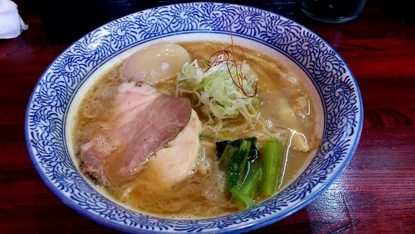 「鯛白湯+味玉子」@麺処 善龍の写真