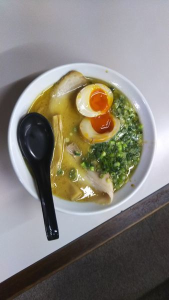 「福島鶏白湯しょうゆ800円」@らぁめん たけやの写真