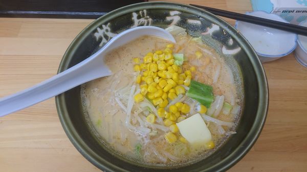 「牧場ラーメン650円」@元祖石巻牧場ラーメンの写真