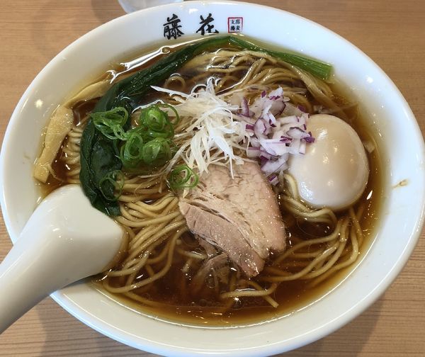 「味玉 醤油らぁ麺（￥880）」@支那蕎麦屋 藤花の写真