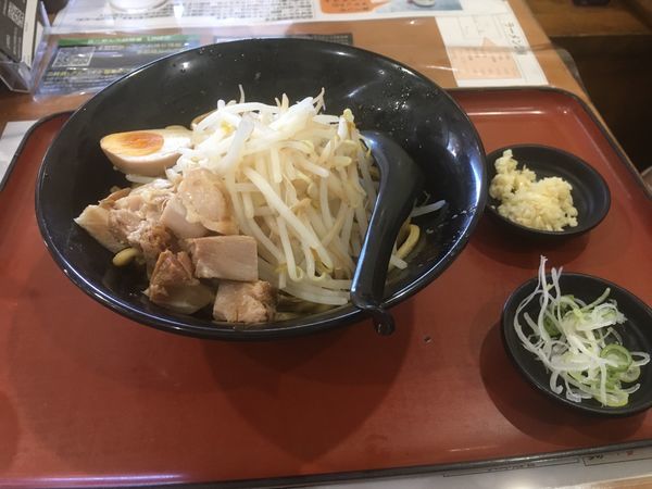 「じろうまぜそば」@らーめん次郎冠者 上阿原店の写真