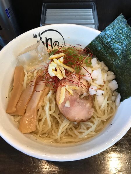 「柚子塩（冷やし）」@麺屋 帆のる 浜松町店の写真