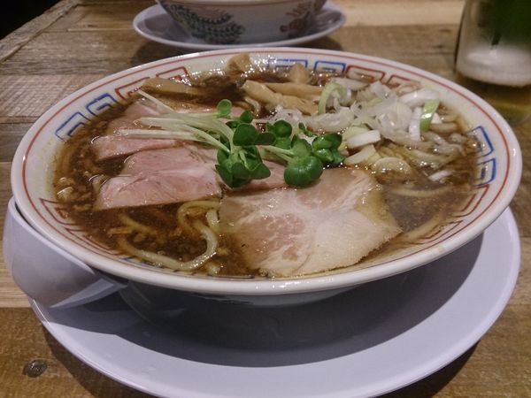 「サバ醤油そば」@サバ6製麺所 成城学園前店の写真