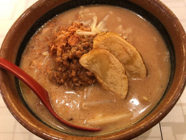 「北海道味噌らーめん」@みそ屋 田所商店 WBG店の写真