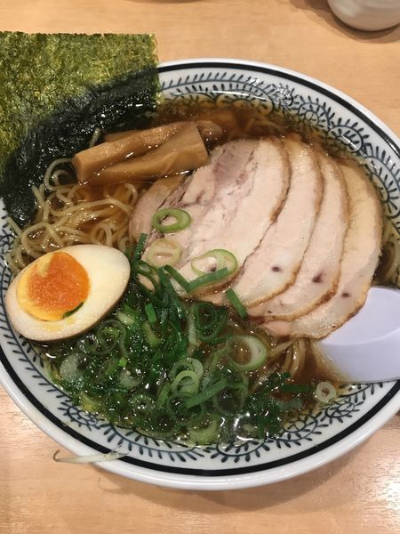 「（熟成醤油）丸源チャーシューメン麺大盛り」@丸源ラーメン 練馬関町店の写真