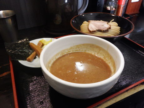 「つけ麺（２５０ｇ）」@濃厚宗田つけめん 麺屋縁道の写真