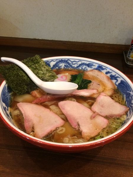 「チャーシューワンタン麺」@白河手打中華 賀乃屋の写真