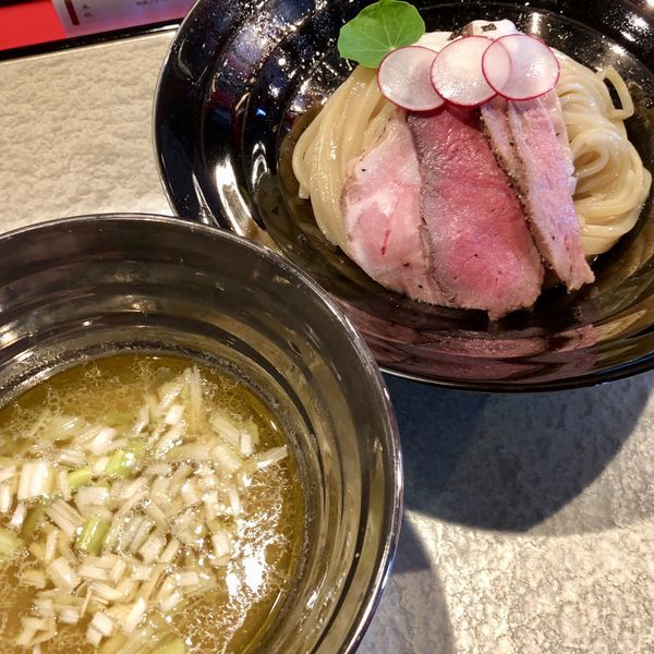 「特製つけ麺」@江戸前つけ麺 銀座 魄瑛の写真
