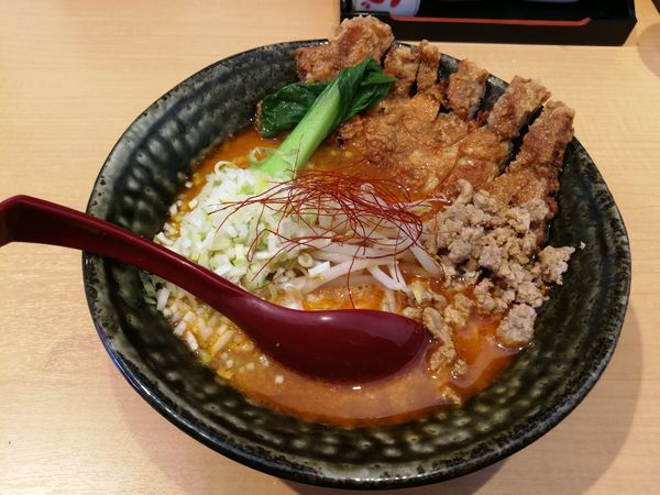 排骨担々麺＋タンタン雑炊セット