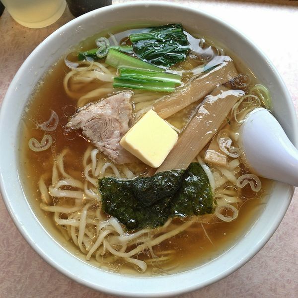 「バターラーメン　￥６００」@らーめん佐高の写真