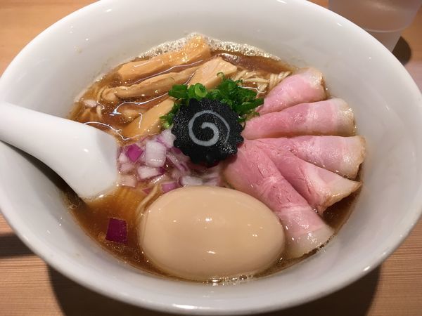 「特製のどぐろそば&替玉」@らぁ麺 はやし田 新宿本店の写真